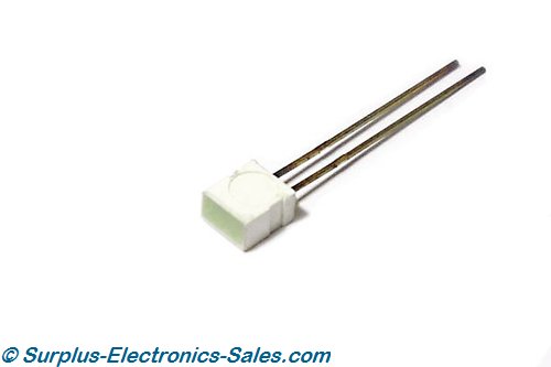 Green Rectangular LED